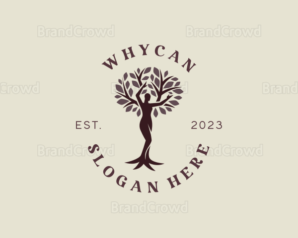 Female Tree Wellness Logo