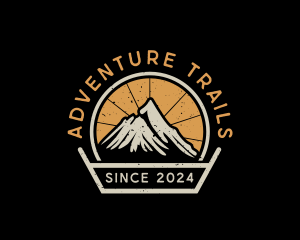 Mountain Outdoor Hike logo design