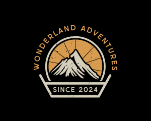 Mountain Outdoor Hike logo design