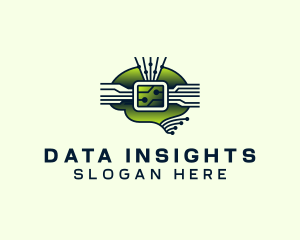 Data Analyst Microchip Technology logo design