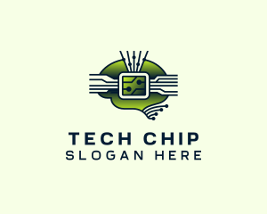 Microchip - Data Analyst Microchip Technology logo design