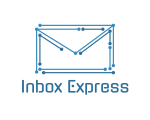 Email - Tech Circuit Envelope logo design