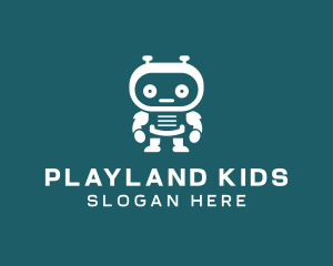 Toddler Robot Toy logo design