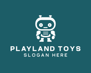 Toy - Toddler Robot Toy logo design