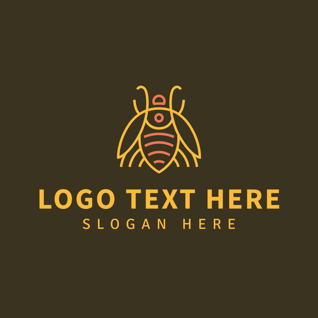 Gold Bug Insect Logo | BrandCrowd Logo Maker