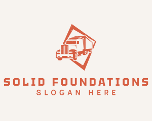 Trucker - Cargo Truck Shipment logo design