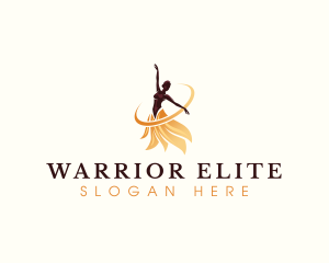 Dancer - Ballerina Dance Performer logo design