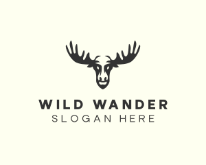 Wild Moose Reserve logo design