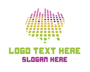 Modern - USA Music Beat logo design