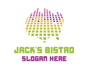 Jack - USA Music Beat logo design