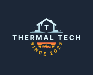 Thermal Fire Ice logo design