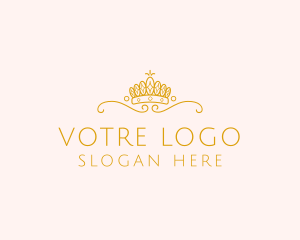 Luxe - Royal Jewelry Tiara logo design
