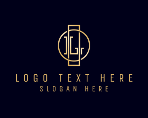 Consultant - Corporate Gold Letter L logo design