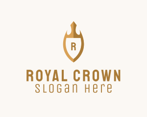 Royal Crown Shield logo design