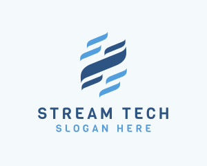 Streamer - Digital Networking Streamer logo design
