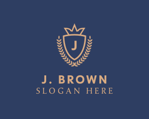 Crown Shield Education logo design