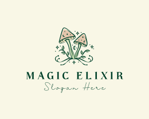 Magical Mushroom Farm logo design