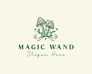 Magical Mushroom Farm logo design