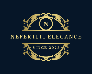 Elegant Ornate Crest logo design