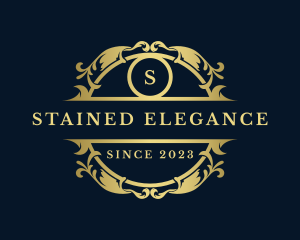 Elegant Ornate Crest logo design