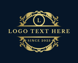 Elegant Ornate Crest Logo