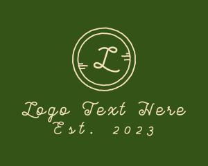Traditional - Script Retro Bar logo design