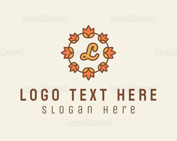 Organic Floral Nature Logo