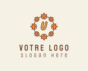 Organic Floral Nature  Logo