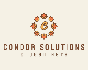 Organic Floral Nature  logo design