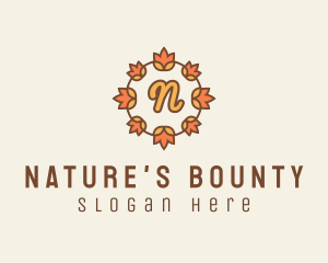 Organic Floral Nature  logo design