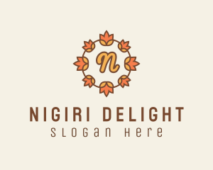 Organic Floral Nature  logo design