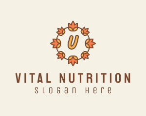 Organic Floral Nature  logo design