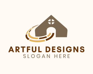 Home Flooring Design logo design