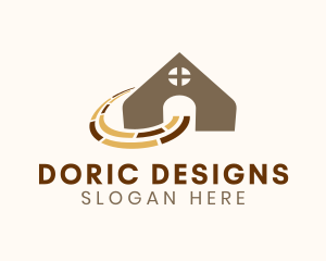 Home Flooring Design logo design