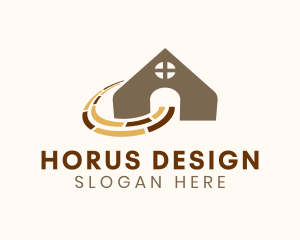 Home Flooring Design logo design