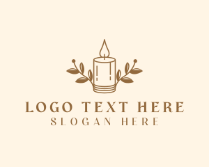 Scented Candle Maker Logo