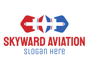 Aeronautical - Air Travel Agency logo design