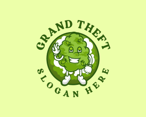Organic - Organic Cannabis Marijuana logo design