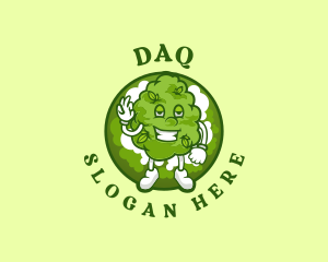 Cbd - Organic Cannabis Marijuana logo design