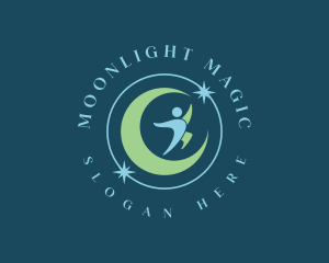 Midnight - Cosmic Moon Wellness logo design