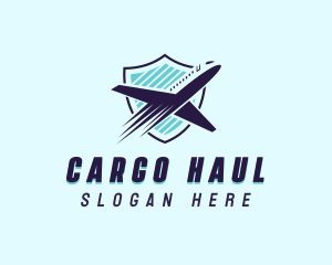 Flight Logistics Plane logo design