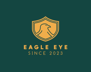 Military Eagle Shield Badge logo design