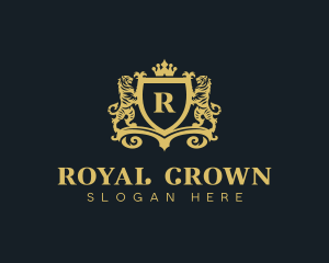 Tiger Royal Crown logo design