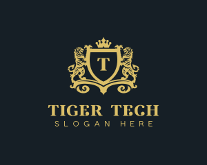 Tiger Royal Crown logo design