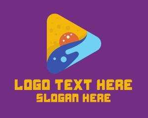 Cheese - Ocean Media Player logo design