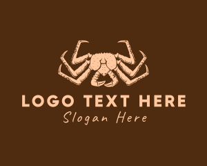 Rustic King Crab Logo