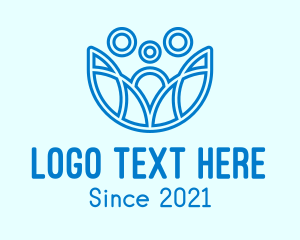 Parenting - Minimalist Family Care logo design
