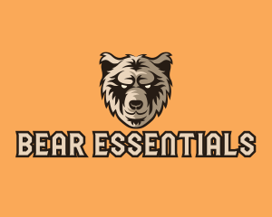 Bear - Wild Grizzly Bear logo design