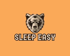 Wild Grizzly Bear logo design