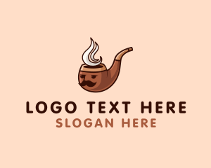 Cigar - Pipe Tobacco Smoking logo design